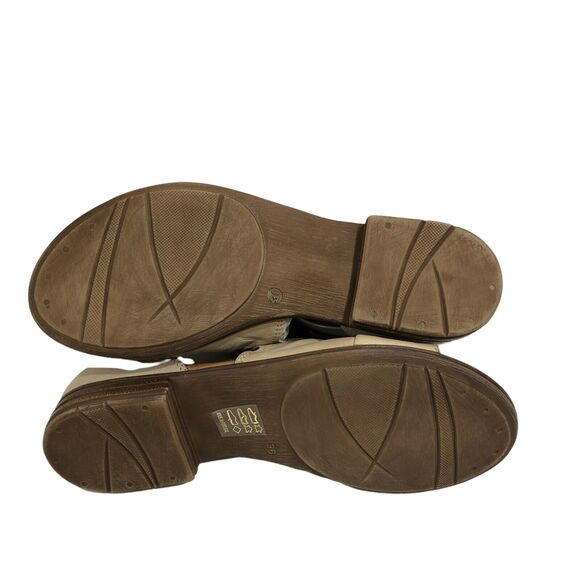 Miz Mooz Dipper Leather Flat Sandals Buckle Womens 36 US 5.5 - 6 NEW - Picture 6 of 6